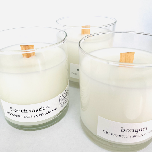 Bouquet Coconut Soy Candle