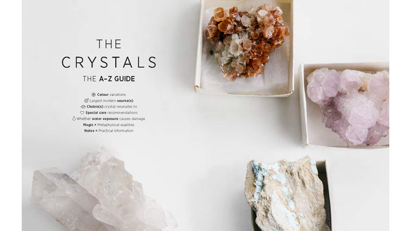 Crystals Hardcover Book