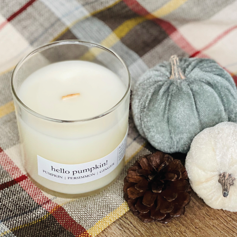 Hello Pumpkin! Coconut Soy Candle