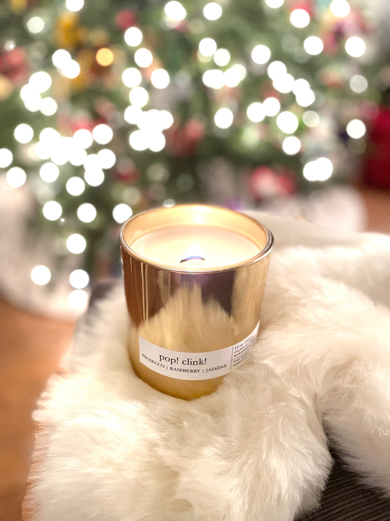 pop! clink! Coconut Soy Candle