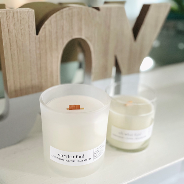 Oh What Fun! Coconut Soy Candle