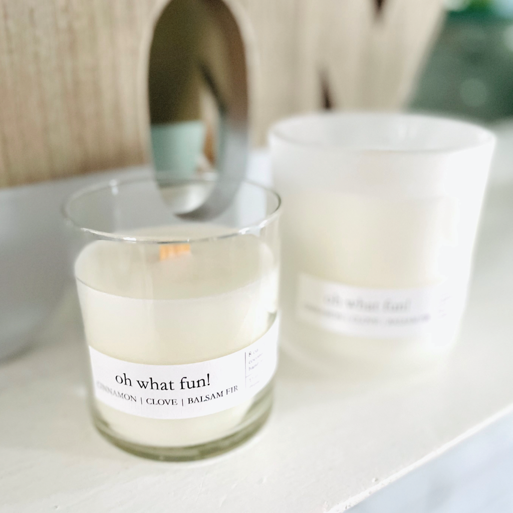 Oh What Fun! Coconut Soy Candle