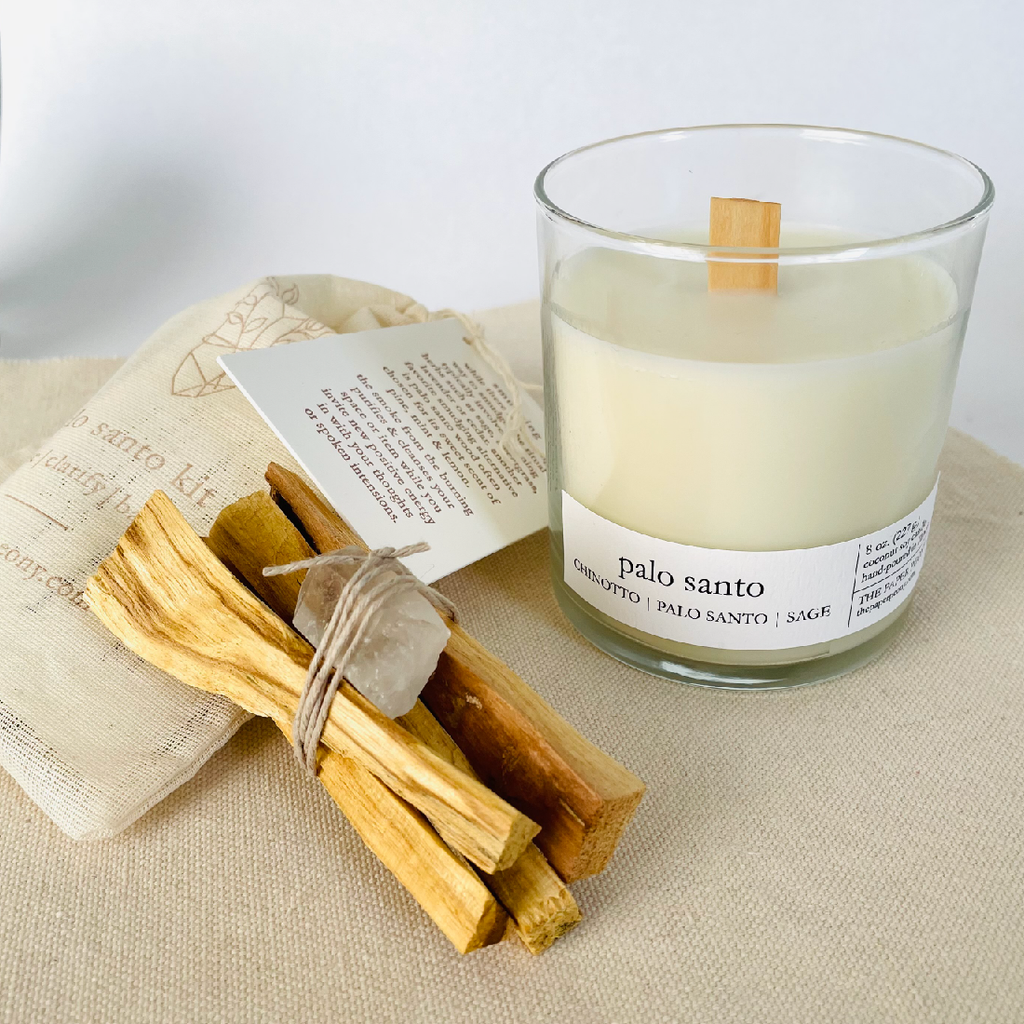 Palo Santo Coconut Soy Candle