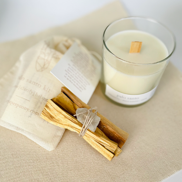 Palo Santo Coconut Soy Candle