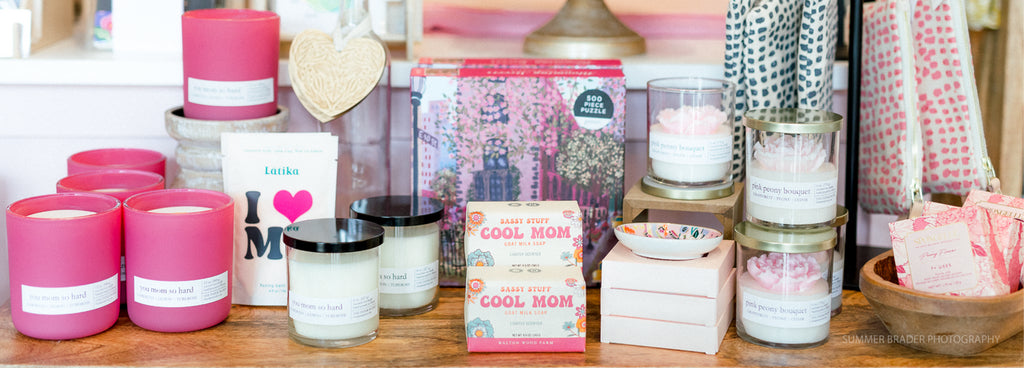 The Paper Peony hand-poured candles, letterpress & curated gifts.
