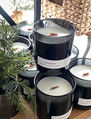 Pomander Coconut Soy Candle