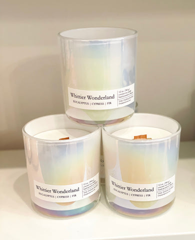 Whittier Wonderland Fundraiser Candle