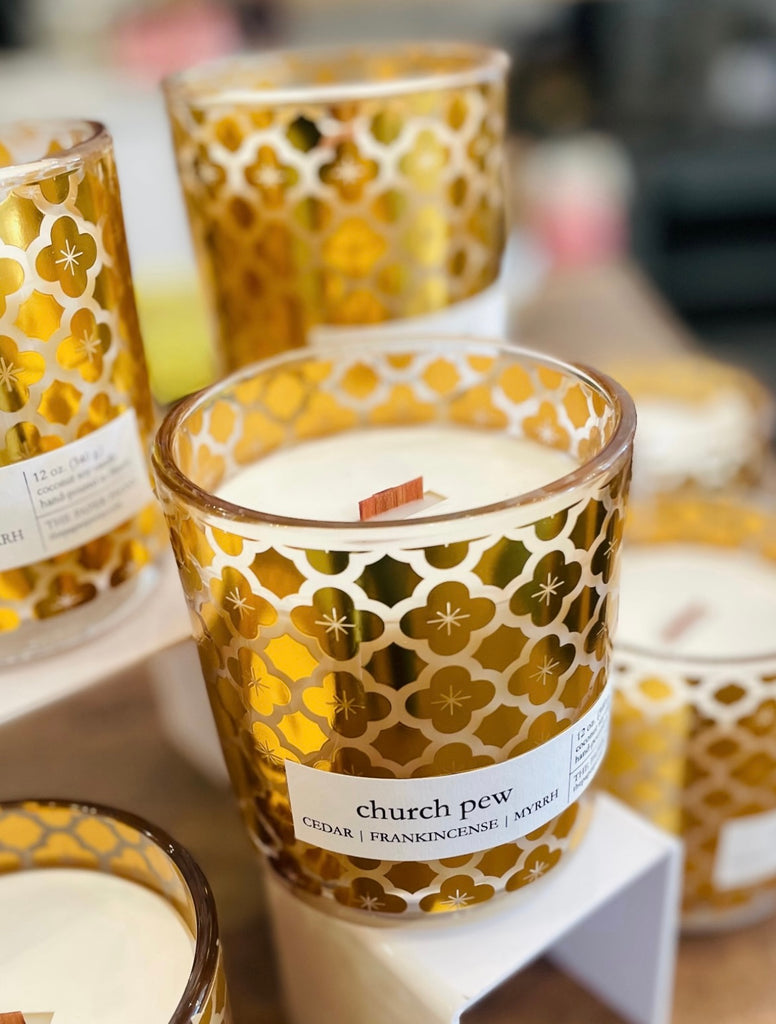 Church Pew Coconut Soy Candle