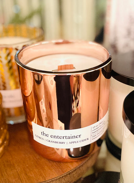 The Entertainer Coconut Soy Candle