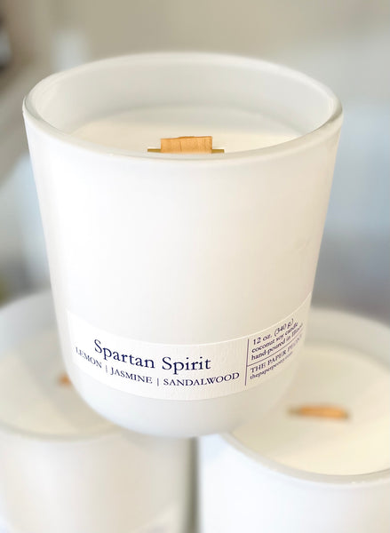 'Spartan Spirit' Herrick Middle School Fundraiser Candle