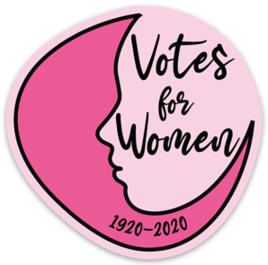 Votes for Women Vinyl Sticker
