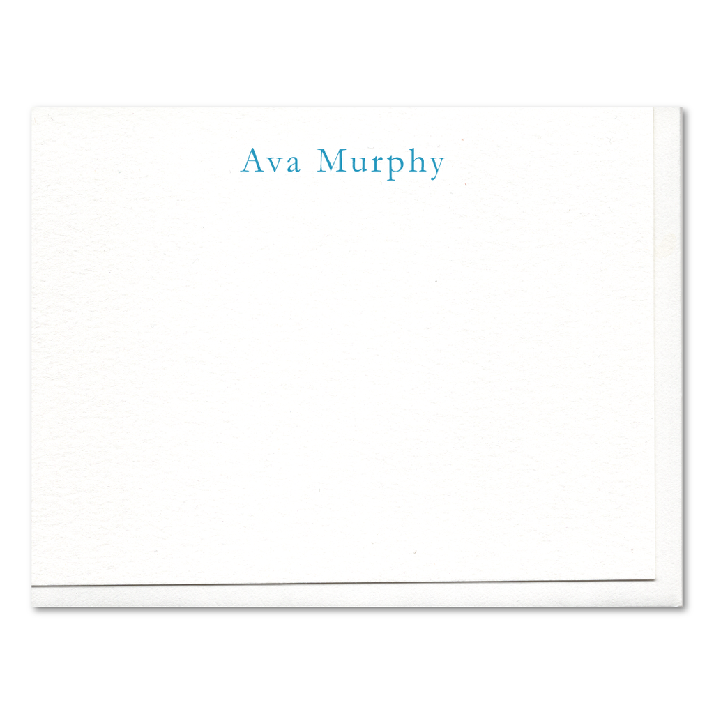 Ava Formal Custom Letterpress Stationery