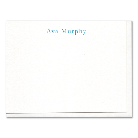 Ava Formal Custom Letterpress Stationery