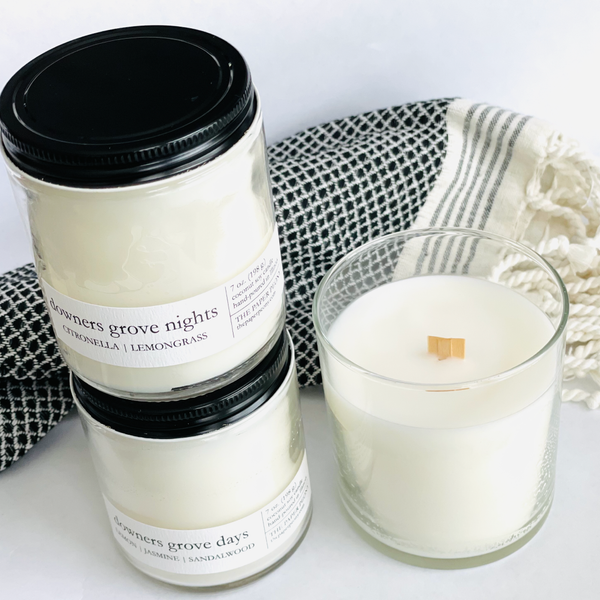 Downers Grove Nights Coconut Soy Candle