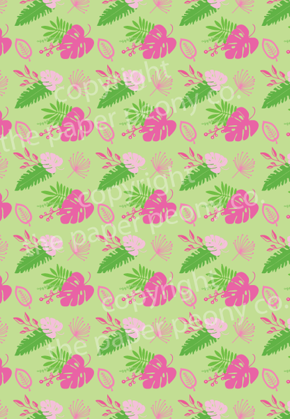 Botanical Gift Wrap (roll of 2 sheets)