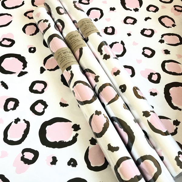 Leopard Print Gift Wrap (roll of 2)
