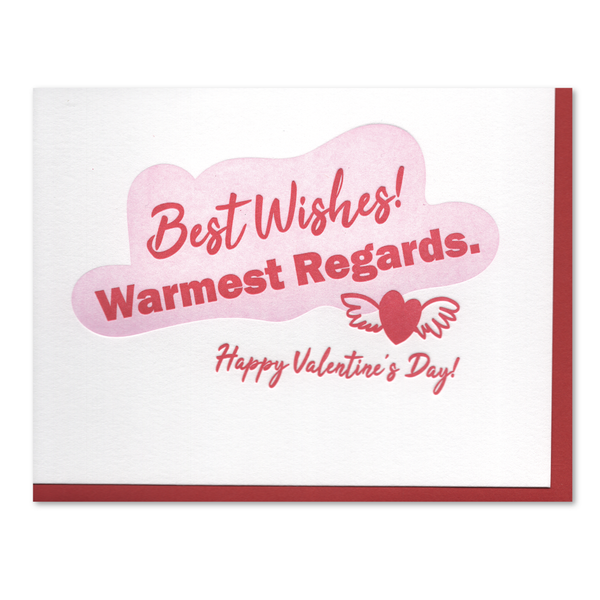 Shitt's Creek Valentine Letterpress Card