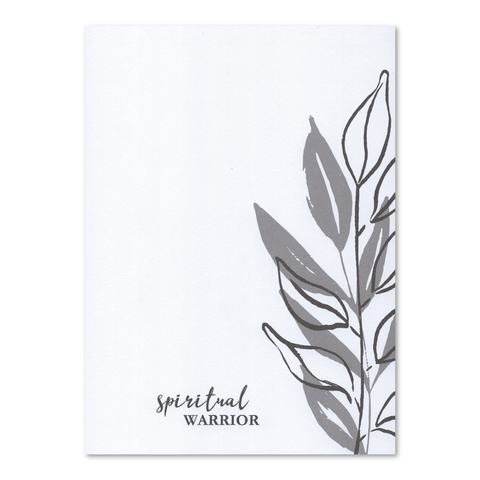Spiritual Warrior 5" x 7" Wellness Notepad