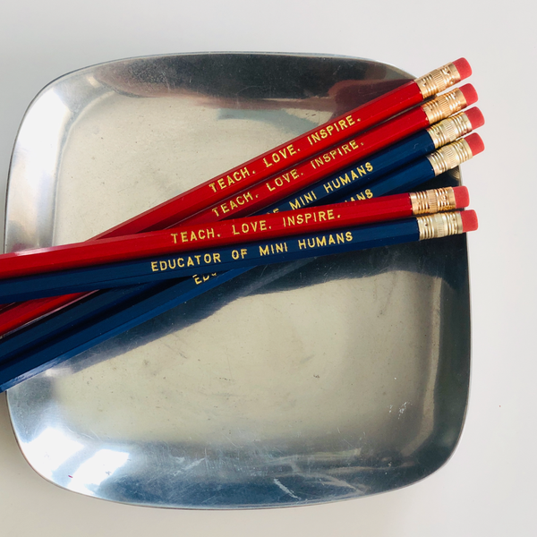 Teacher Pencil Set of 6