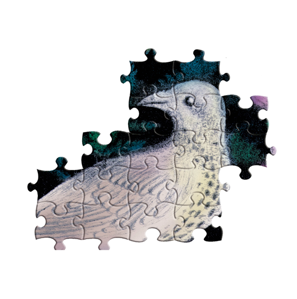 Birds in Fern 1000 Piece Puzzle from eeBoo
