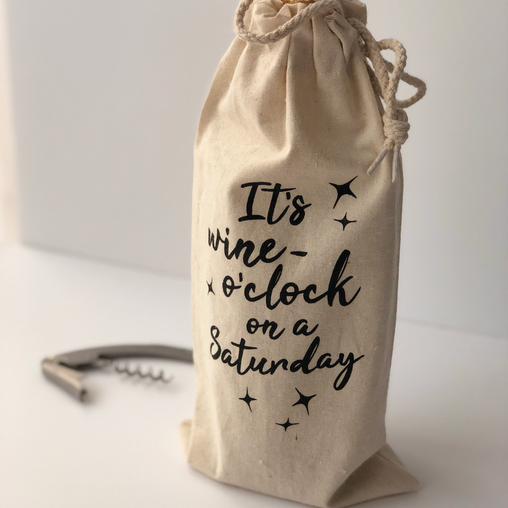 Wine bag canvas hotsell