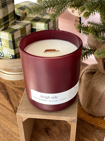 Sleigh Ride Coconut Soy Candle