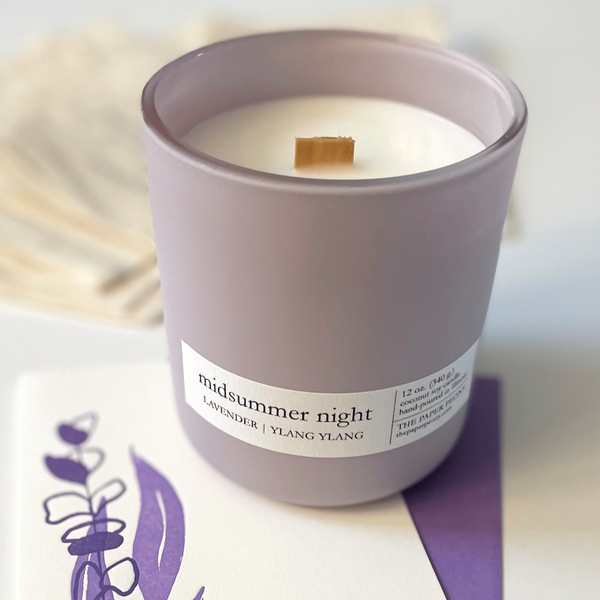 Midsummer Night Coconut Soy Candle