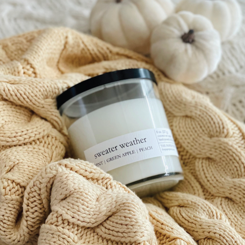 Sweater Weather Coconut Soy Candle